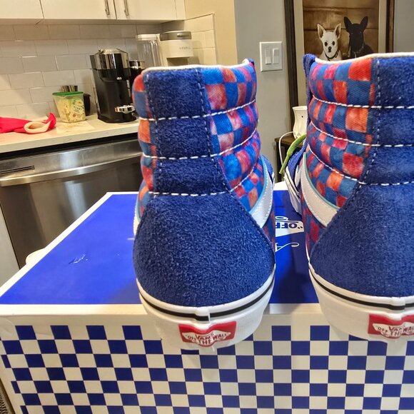 Vans x Awake Special Collab Edition Sk8-HI Blue/Red Size 10 SK8-HI NEW RARE SHOE - Picture 9 of 16